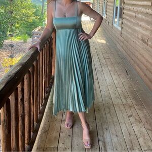 Olive green Abercrombie dress